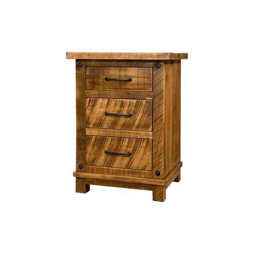 Alpine Solid Wood Nightstand