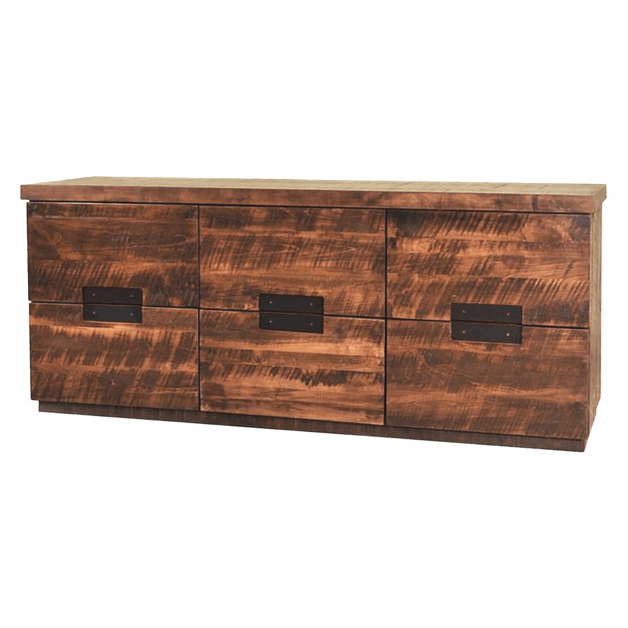 Arthur Philippe Solid Wood 6 Drawer Dresser