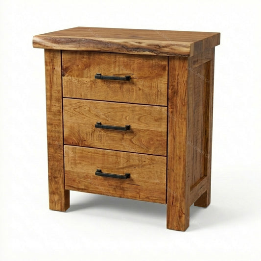 Glen Solid Wood Nightstand