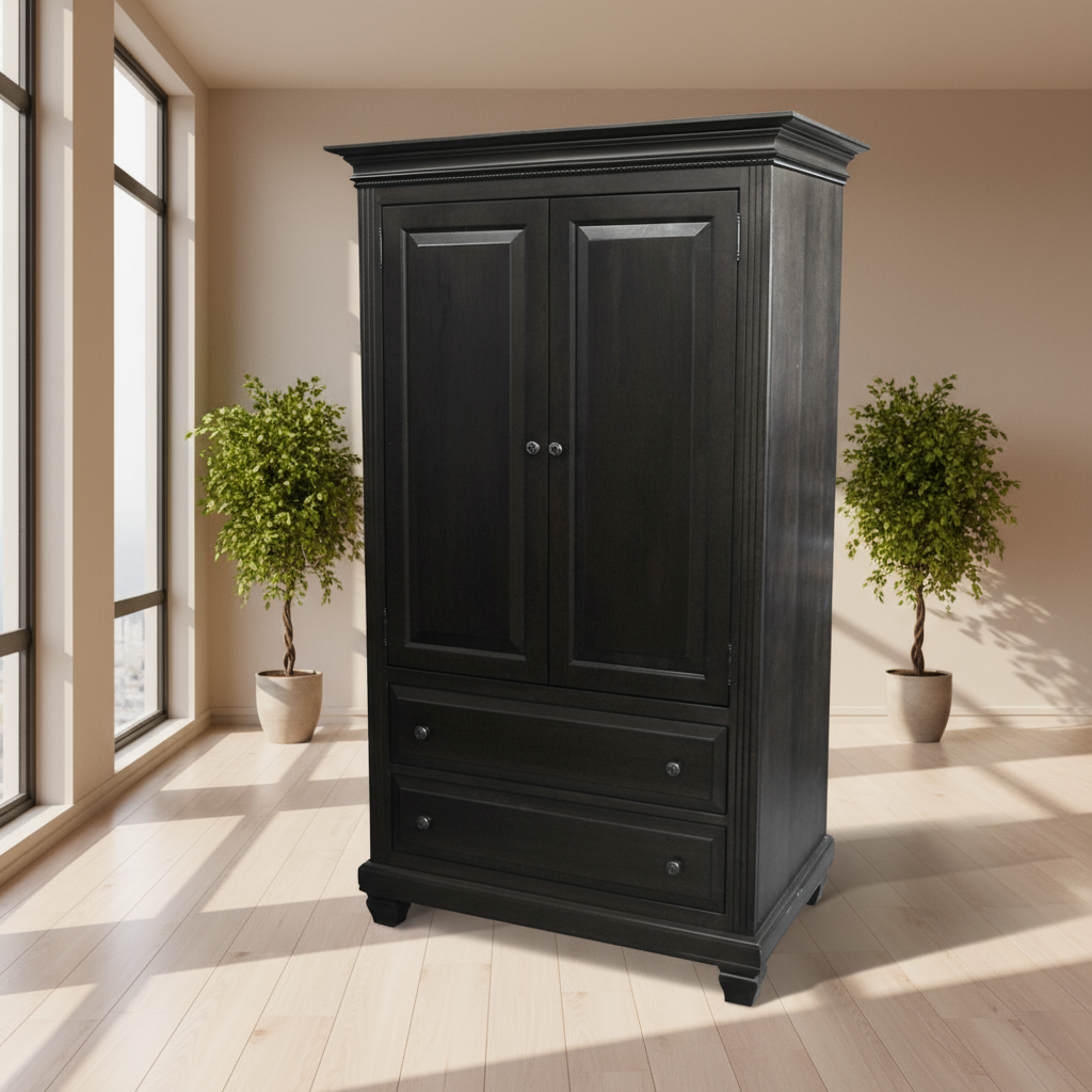 Florentino Solid Wood Armoire