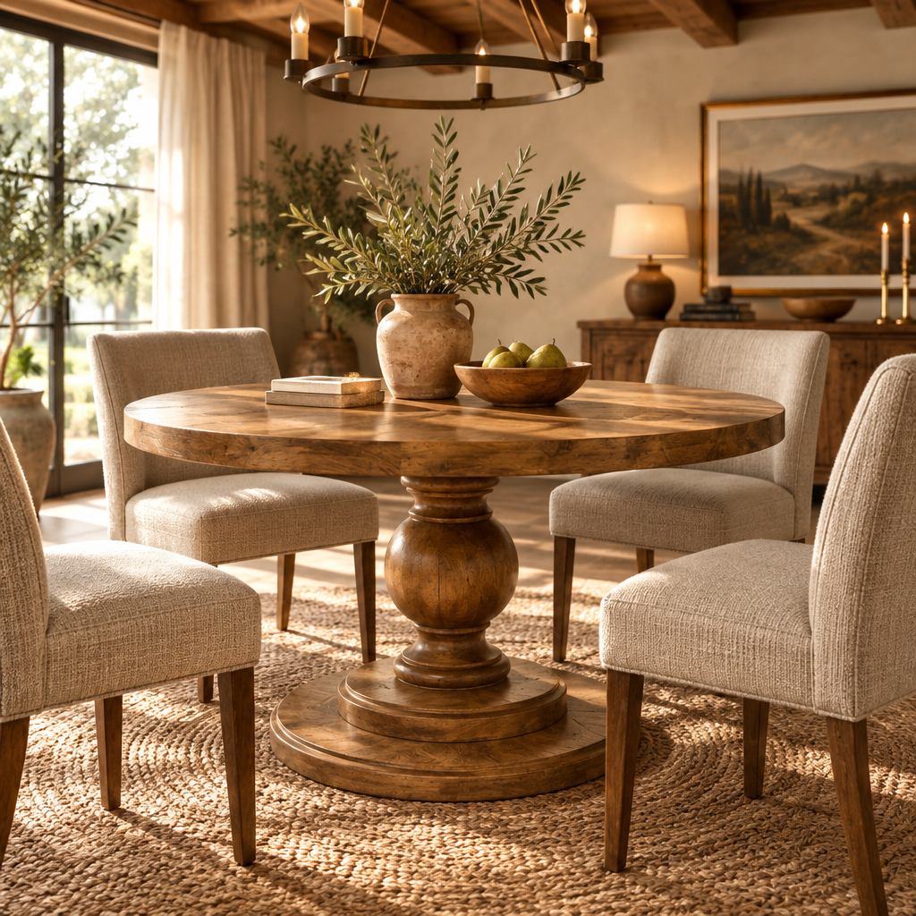 Arta Solid Wood Dining Table
