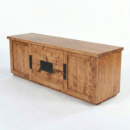 Arthur Philippe Solid Wood Media Stand