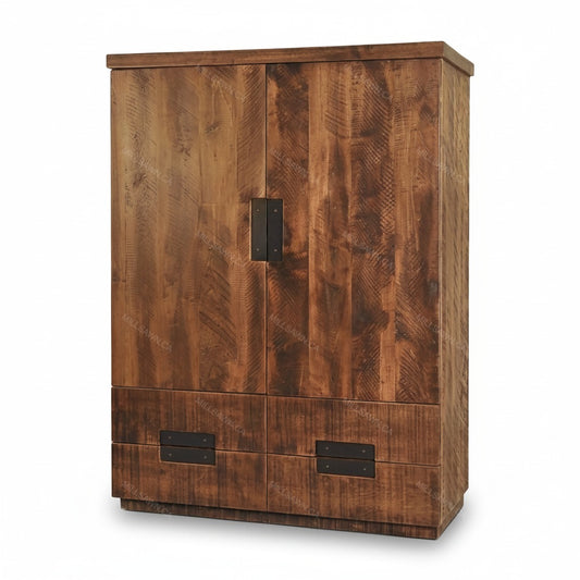 Arthur Philippe 4 Drawer 2 Door Armoire
