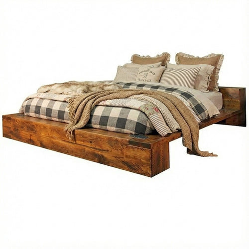 Arthur Philippe Solid Wood Platform Bed