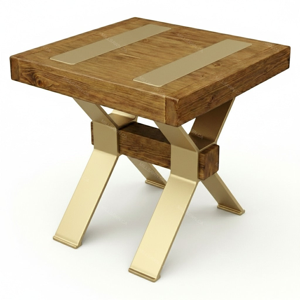 Arthur Philippe Solid Wood End Table