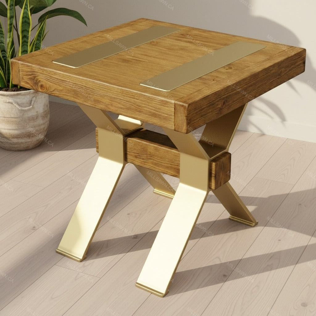 Arthur Philippe Solid Wood End Table