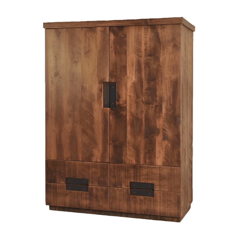 Arthur Philippe 4 Drawer 2 Door Armoire