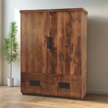 Arthur Philippe 4 Drawer 2 Door Armoire