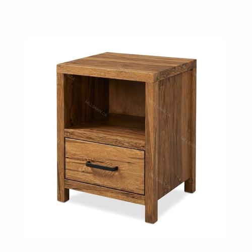 Arya Solid Wood Nightstand