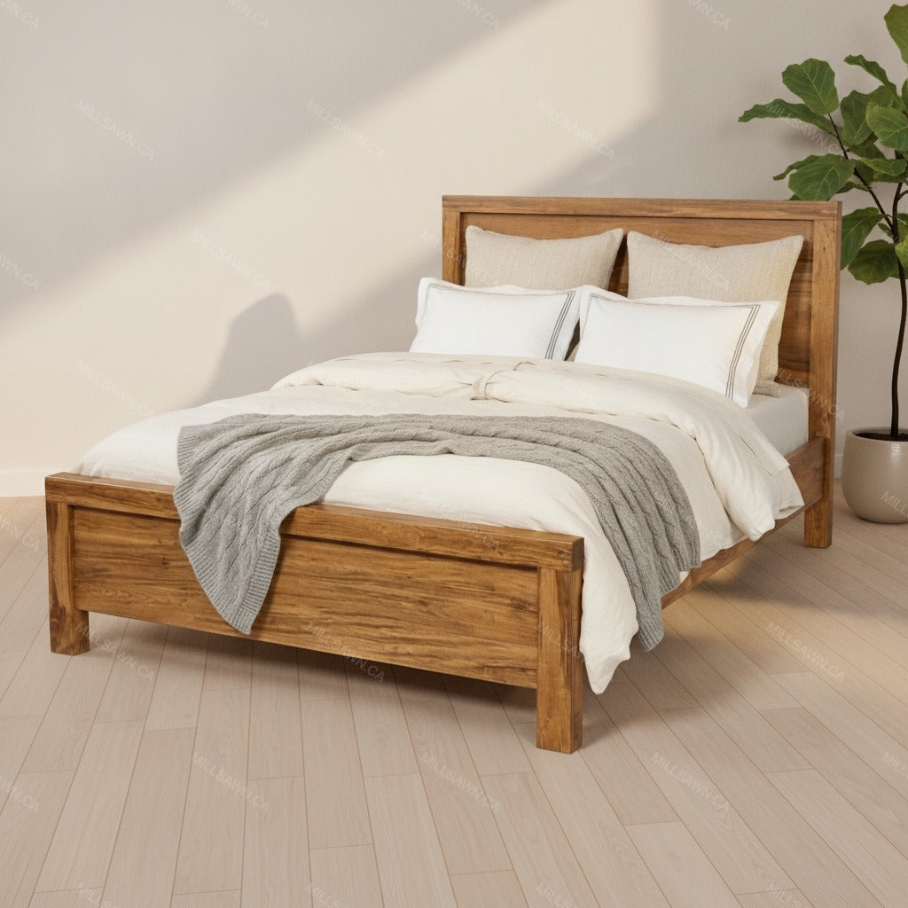 Arya Solid Wood Bed