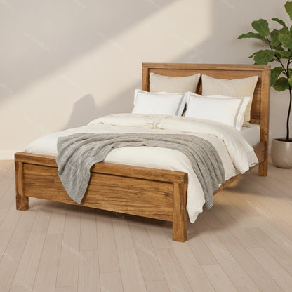 Arya Solid Wood Bed