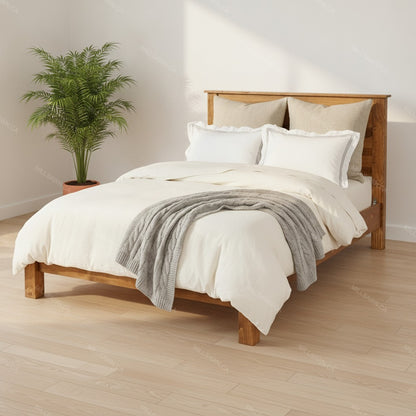 Arya Solid Wood Bed