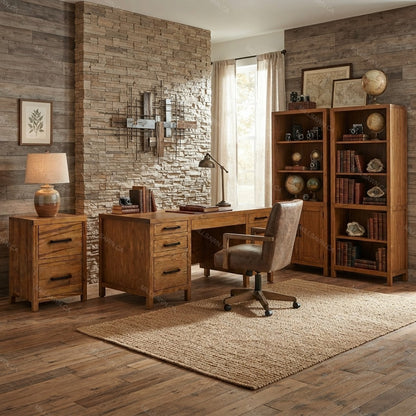 Arya Bookcase With Doors