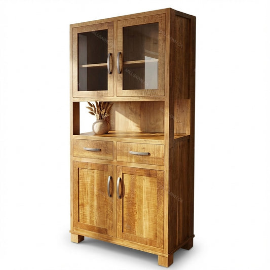 Aspen Solid Wood Sideboard w/Hutch