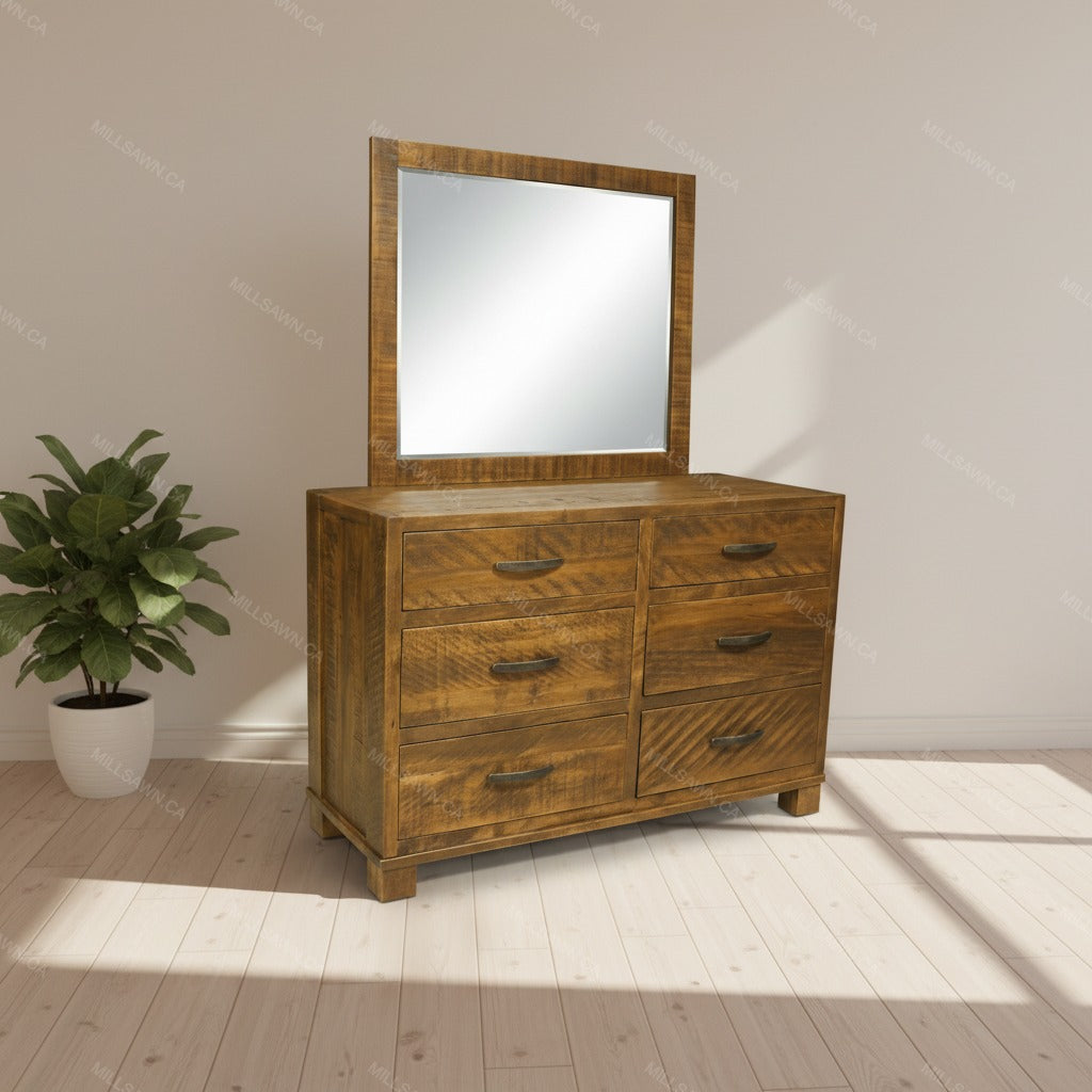 Aspen Solid Wood Mirror