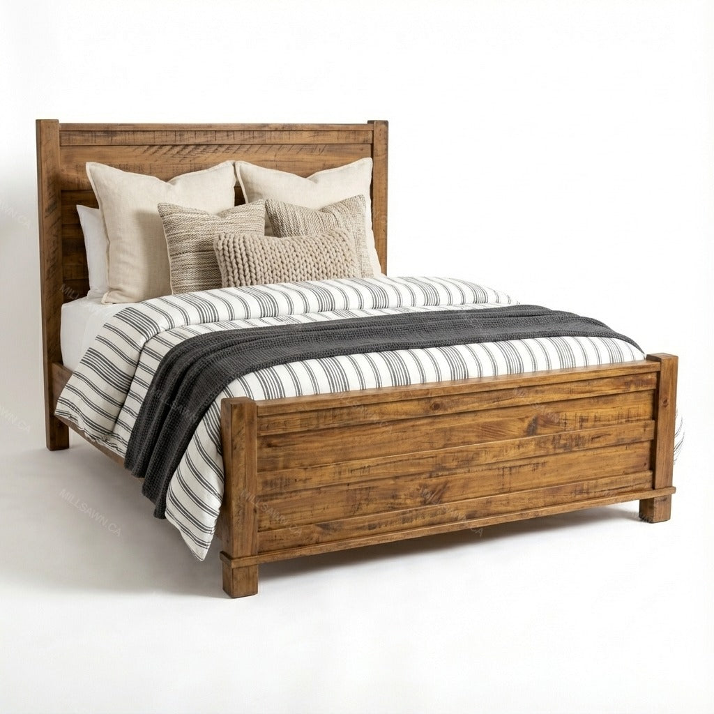 Aspen Solid Wood Bed