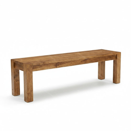 Aspen Leg Solid Wood Bench