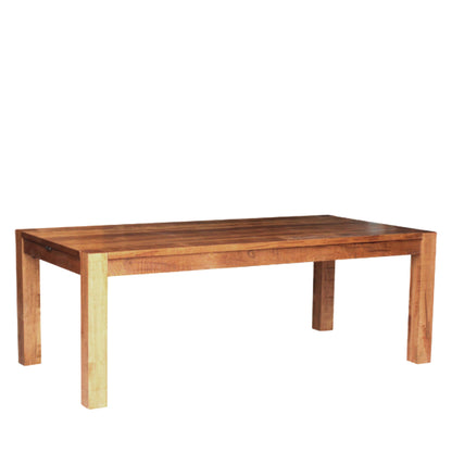 Backwoods Leg Solid Wood Top Dining Table