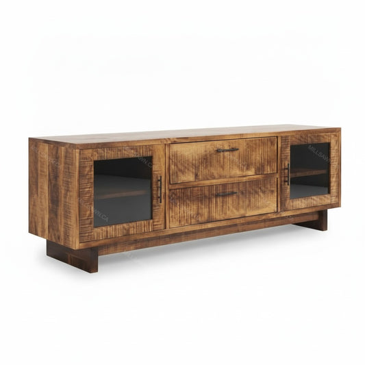 Baywood Solid Wood Media Stand