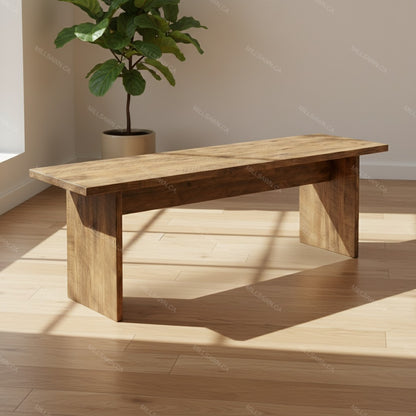 Baywood Solid Wood Bench