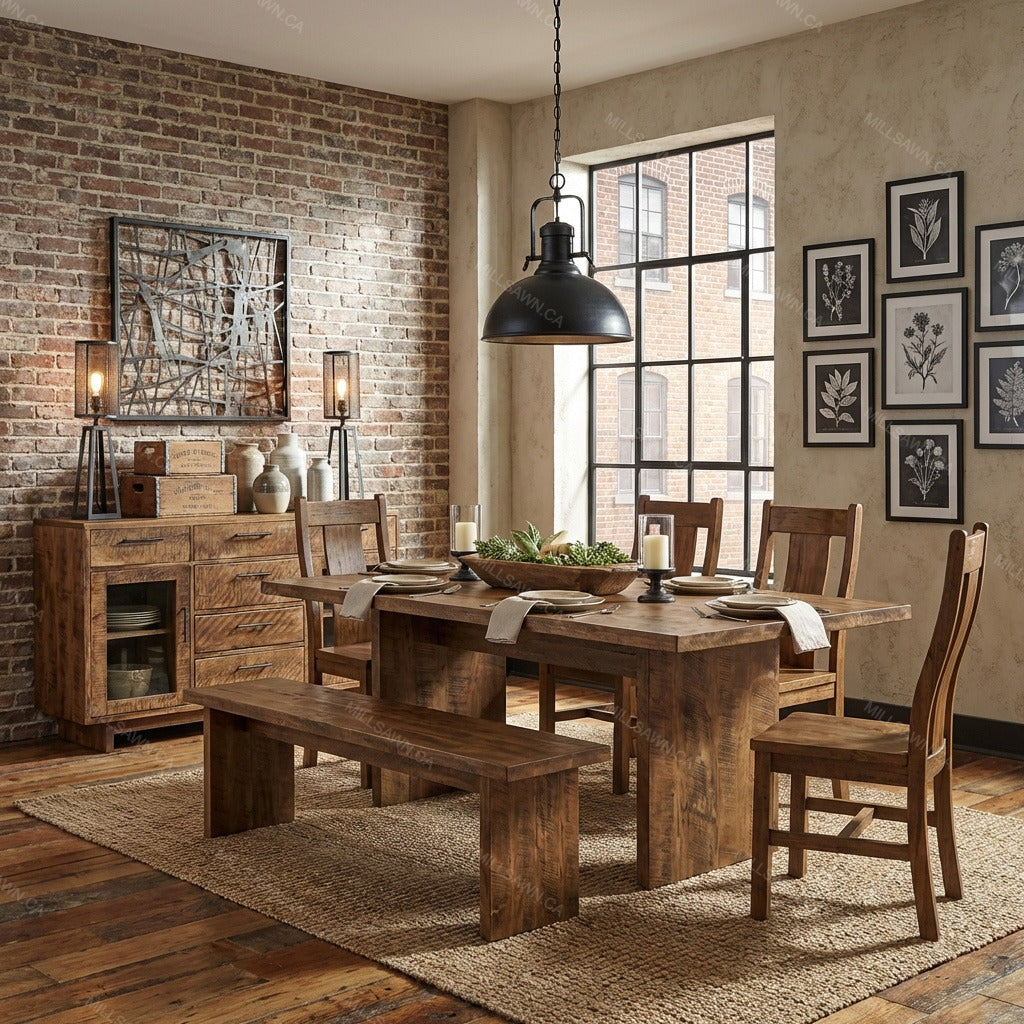 Baywood Solid Wood Bench