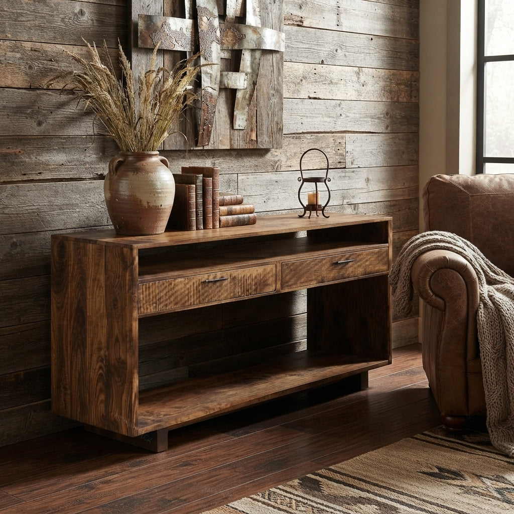 Baywood Solid Wood Sofa Table