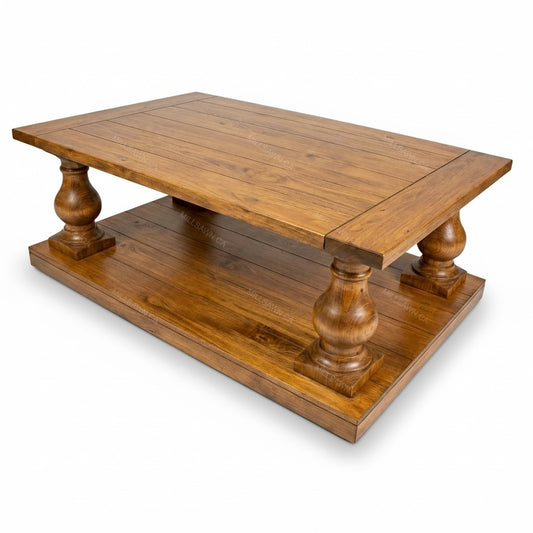 Beam Solid Wood Coffee Table