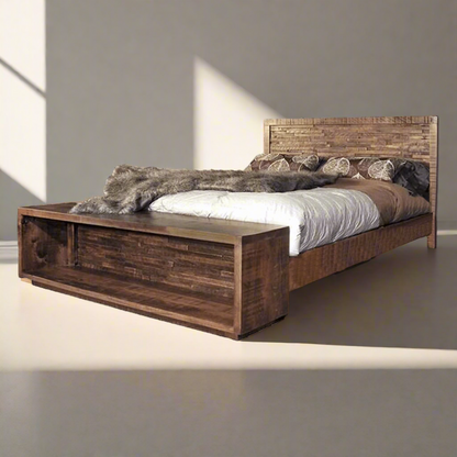 Ledge Rock Solid Wood Bed