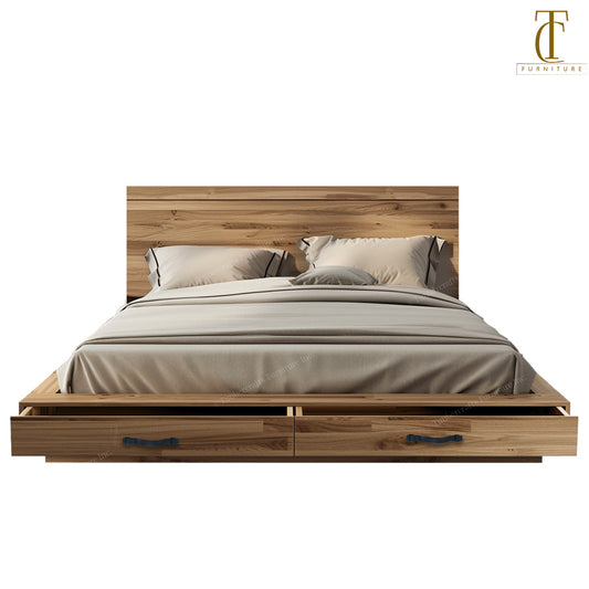 Wellmont Solid Wood Bed