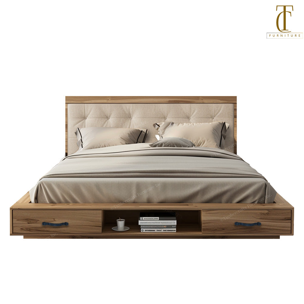 Wellmont Solid Wood Bed