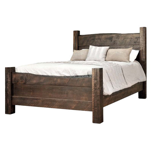 Live Edge Solid Wood Bed