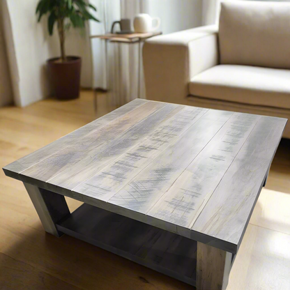 Belemy Solid Wood Coffee Table