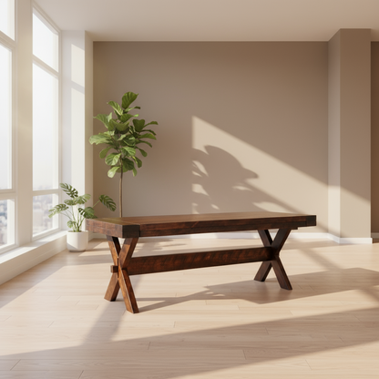 Buxton Solid Wood Bench