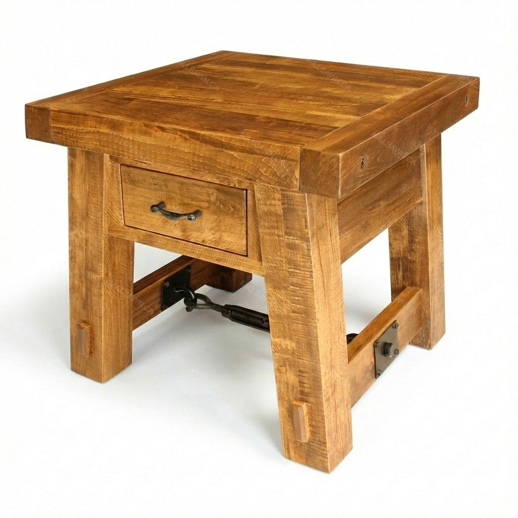 Benchmark Solid Wood End Table
