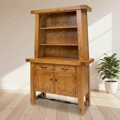 Benchmark Solid Wood Sideboard With optional Hutch