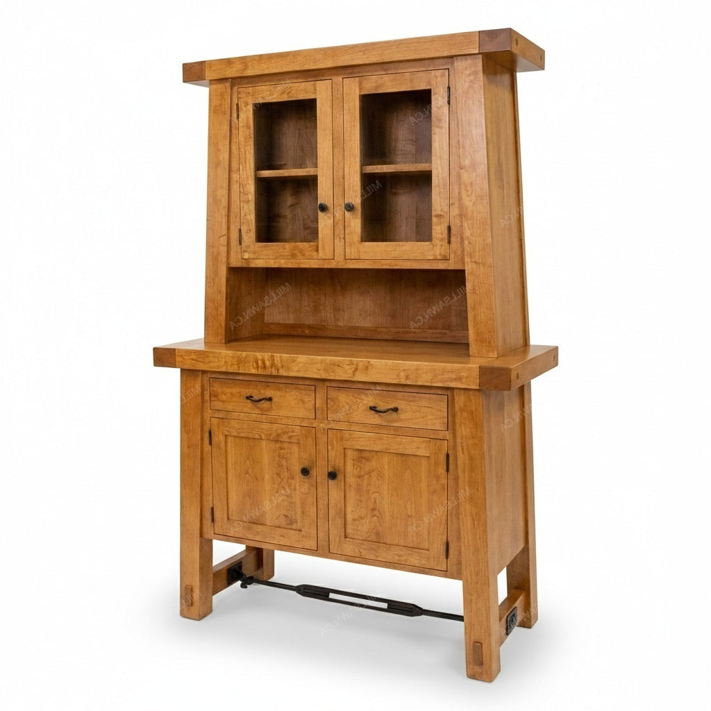 Benchmark Solid Wood Sideboard With optional Hutch