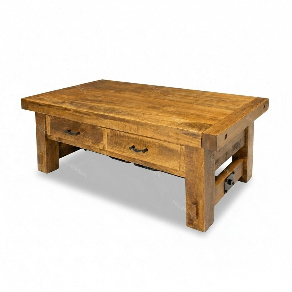 Benchmark Solid Wood Coffee Table