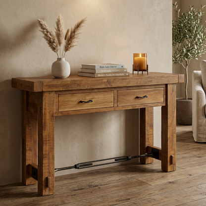 Benchmark Solid wood Sofa Table