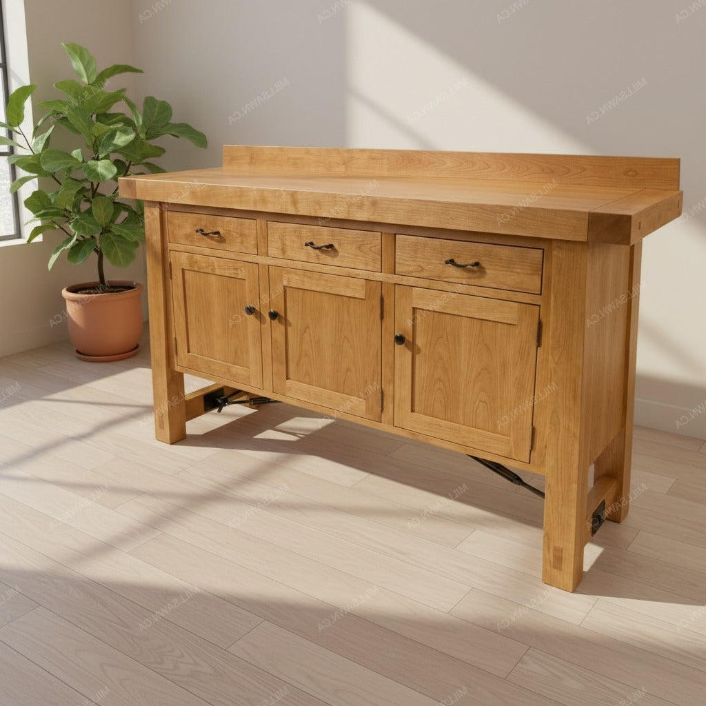 Benchmark Solid Wood Sideboard