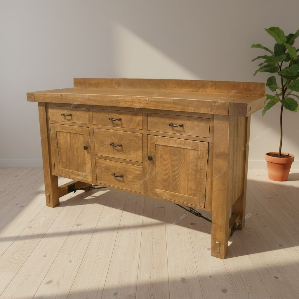 Benchmark Solid Wood Sideboard