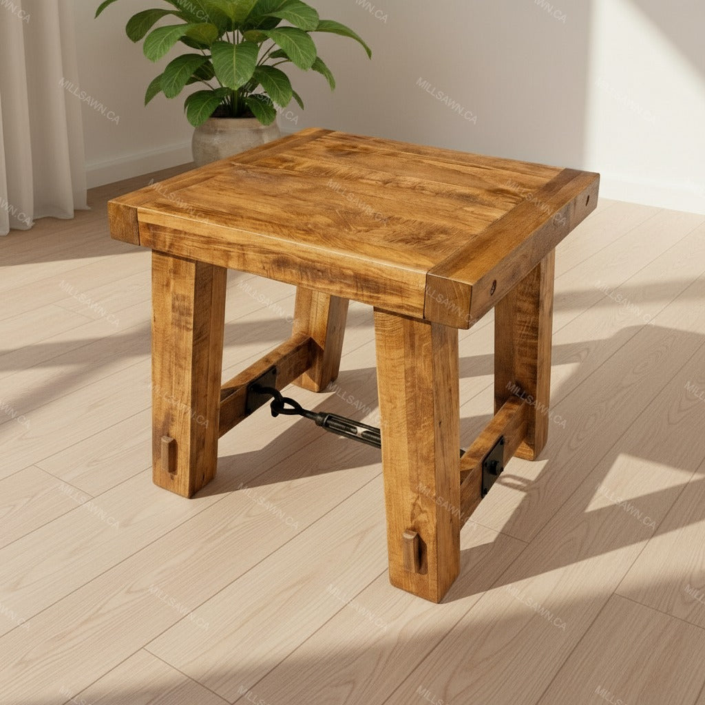Benchmark Solid Wood End Table