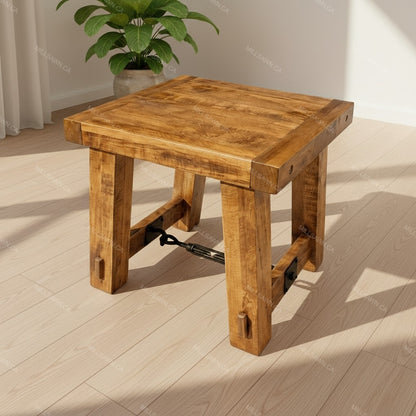 Benchmark Solid Wood End Table