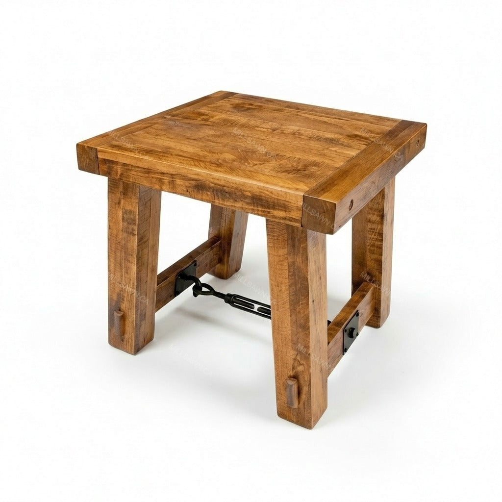 Benchmark Solid Wood End Table