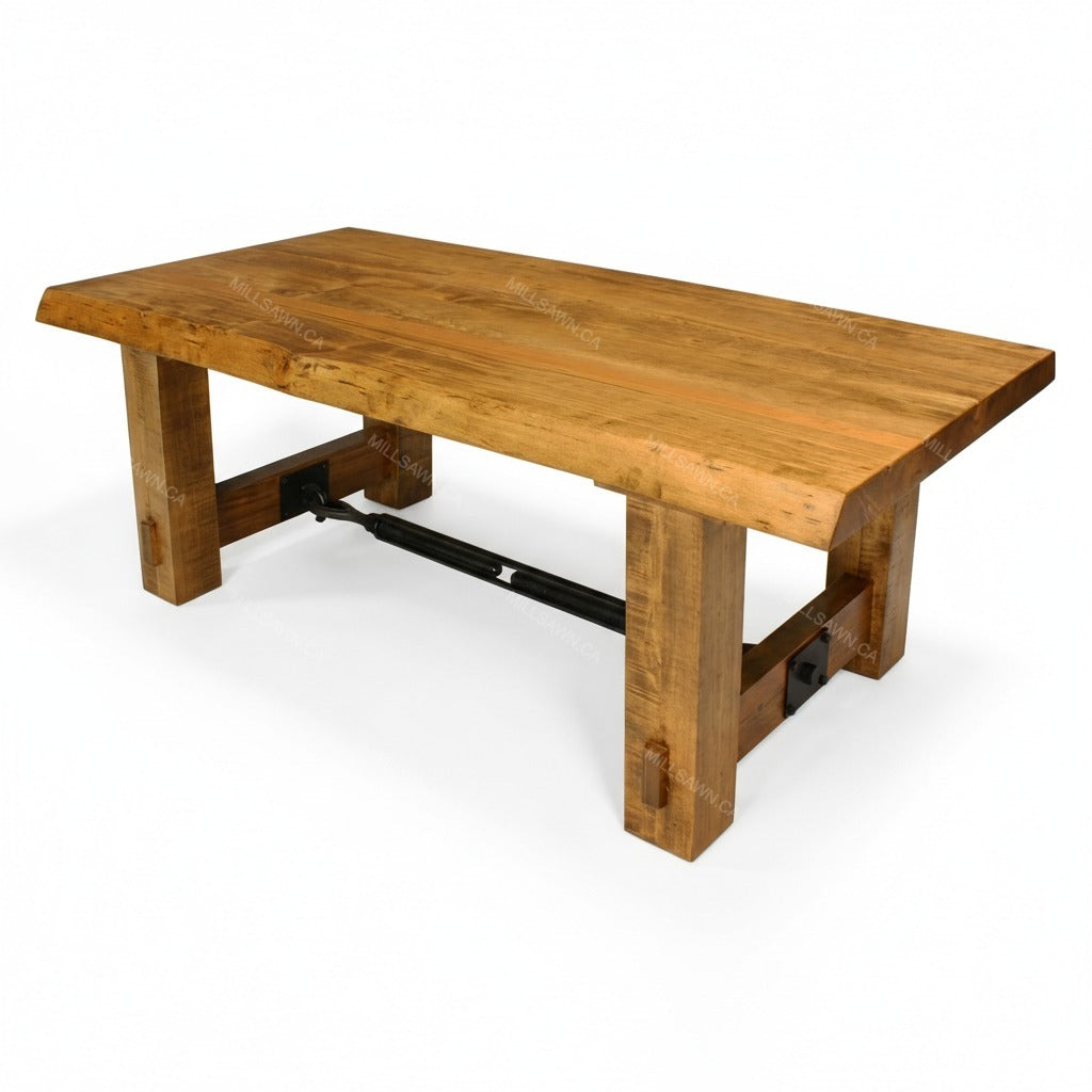 Benchmark Live Edge Solid Wood Coffee Table