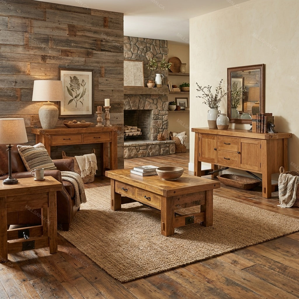 Benchmark Solid Wood Coffee Table