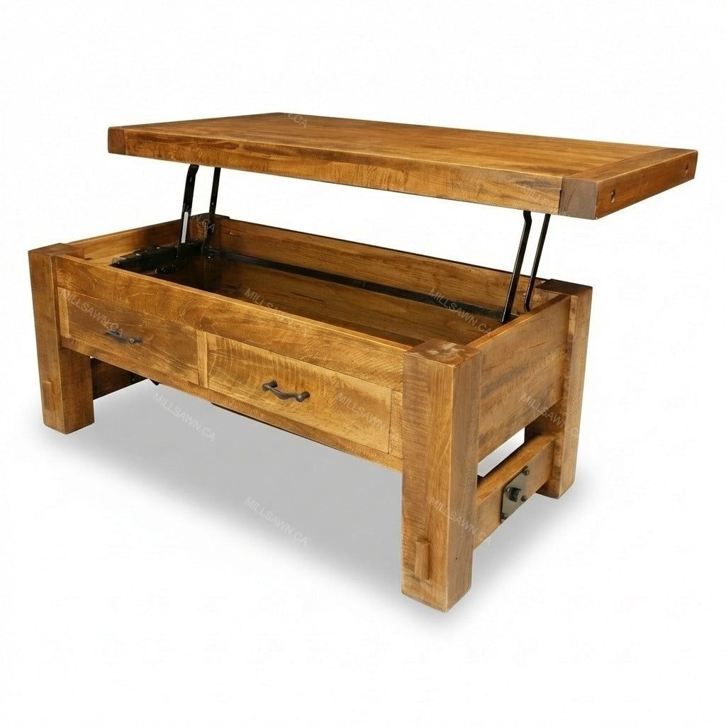 Benchmark Solid Wood Coffee Table