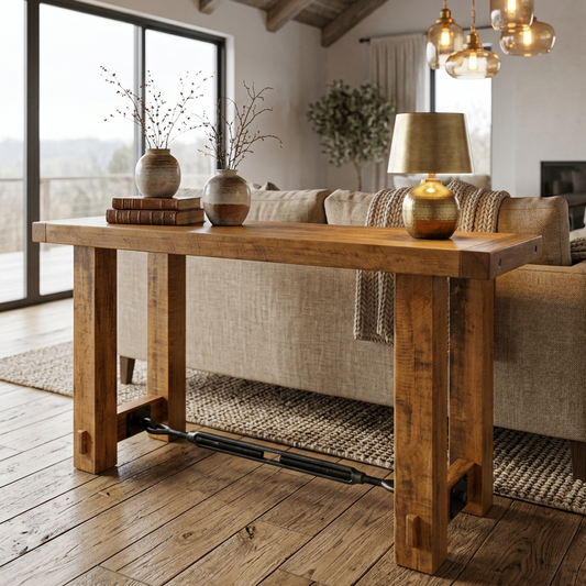 Benchmark Solid wood Sofa Table