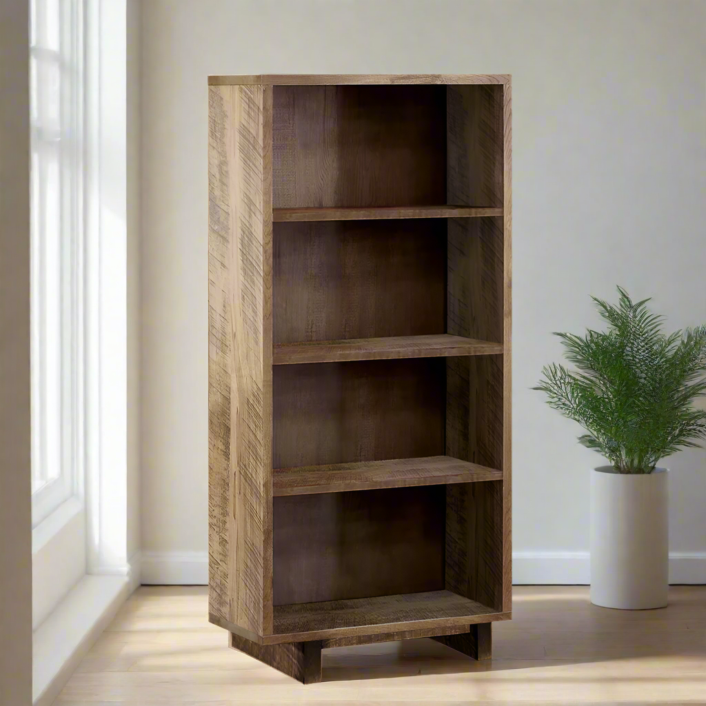 Baywood Solid Wood Bookcase