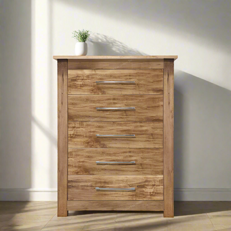 Brooklyn Solid Wood Chest | Highboy