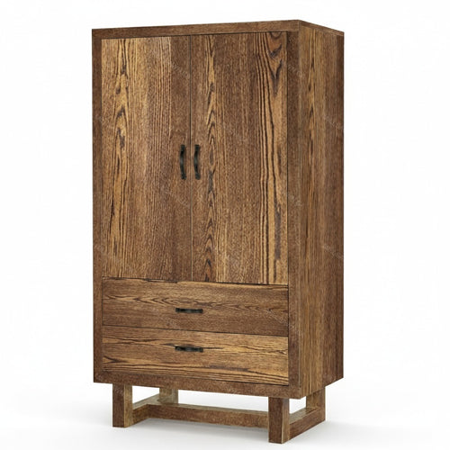 Byron Solid Wood Armoire